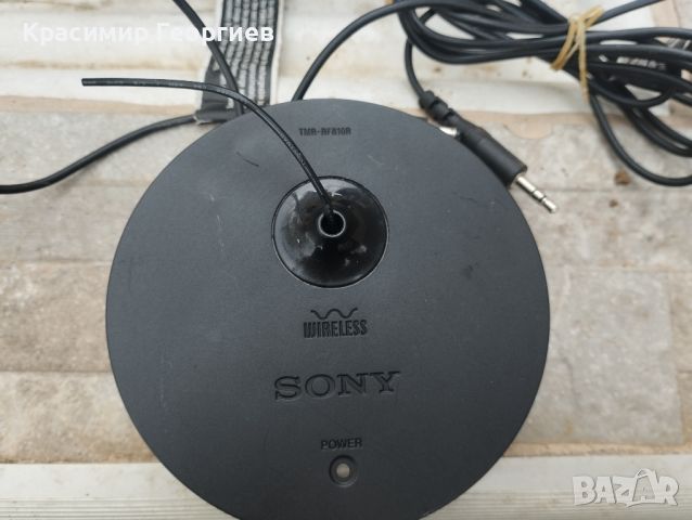 Слушалки Sony wireless headphones transmitter  , снимка 5 - Bluetooth слушалки - 45161314