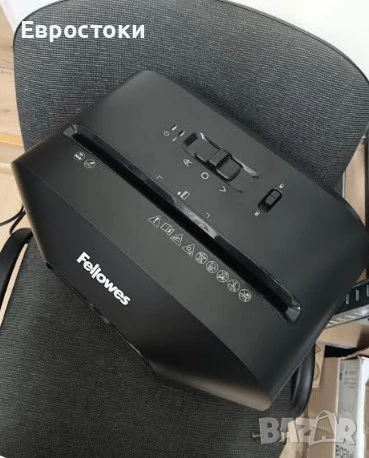Шредер Fellowes Powershred LX50, унищожител на документи, карти, до 9 листа, 17 L, защита DIN P-4, снимка 10 - Ученически пособия, канцеларски материали - 50621367