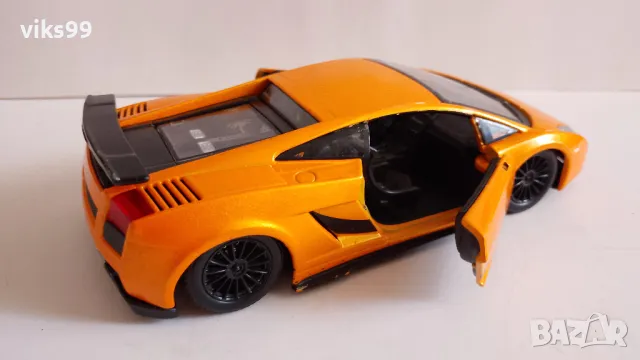 Lamborgini Gallardo Superleggera Bburago 1:24 , снимка 6 - Колекции - 47105153