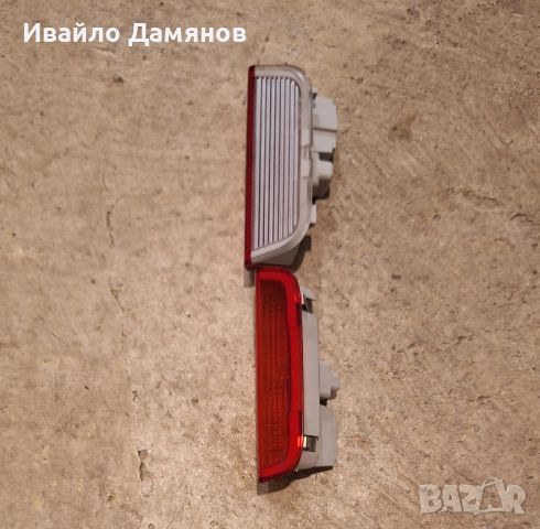 Комплект лампи за врати VW Audi Skoda Seat, снимка 3 - Аксесоари и консумативи - 45131326