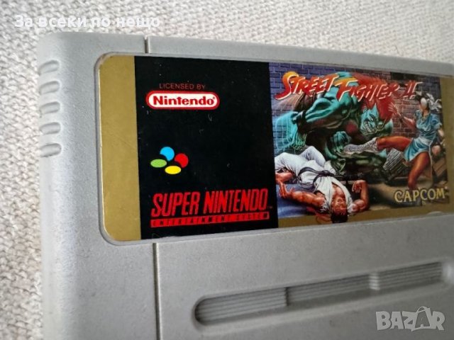 Ретро Игра - дискета Street Fighter 2  за Super Nintendo SNES Супер Нинтендо, снимка 4 - Игри за Nintendo - 46467536