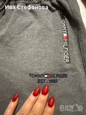 Tommy Hilfiger спортен сив памучен 100% памук, снимка 5 - Спортни дрехи, екипи - 52533683