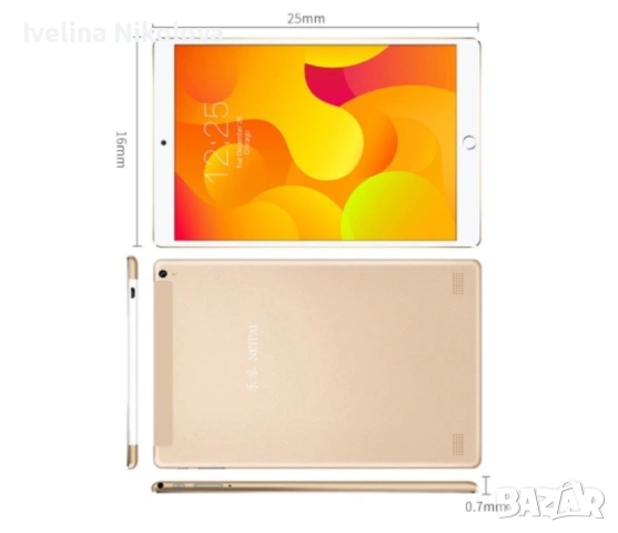 Разкошен 4G таблет с 10.1 инчов екран с висока резолюция и 32 GB твърд диск SAM11B, снимка 3 - Таблети - 53934728