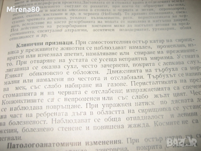 Вътрешни незаразни болести по говедата - 1978 г., снимка 5 - Специализирана литература - 53565849