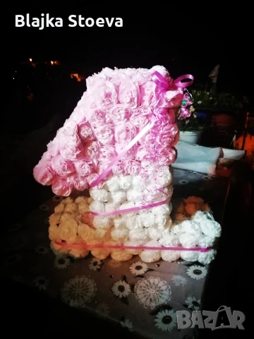 цифри, кошничка и кукла