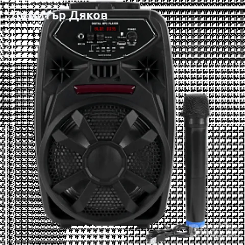 Преносим Bluetooth високоговорител с вход за микрофон PK-09(L), снимка 1 - Bluetooth тонколони - 48250640