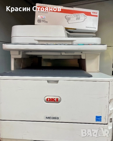 Цветно лазерно многофункционално устройство OKI MC363DN, снимка 1