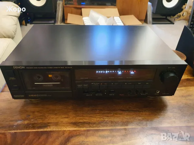 Hi-Fi дек Denon DR-M34HR Stereo 3 глави,Dolby B,C & HX PRO,топ модел с дистанционно , снимка 9 - Декове - 48159663