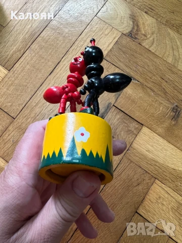 Дървена играчка с мравки , снимка 6 - Образователни игри - 51223996