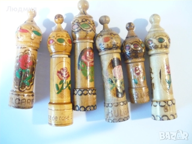 Дървени пирографирани мускалчета, снимка 3 - Други стоки за дома - 25740095