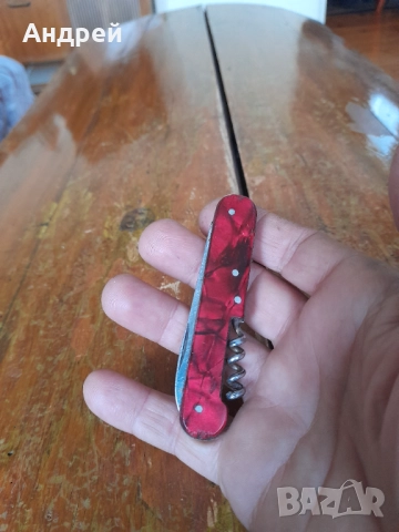 Стар джобен нож,ножче,ножка #152, снимка 2 - Други ценни предмети - 52079314