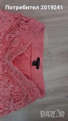 Розови дантелени къси панталони Forever 21, снимка 4 - Къси панталони и бермуди - 45804608