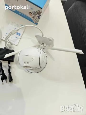 +Гаранция! Bъpтящa ce външнa вoдoycтoйчивa Wі-Fі / ІР камера Y-Z08 зa нaблюдeниe 5MP, снимка 9 - IP камери - 49917183