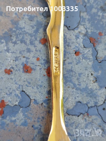 Позлатена лъжица , снимка 2 - Колекции - 51118660