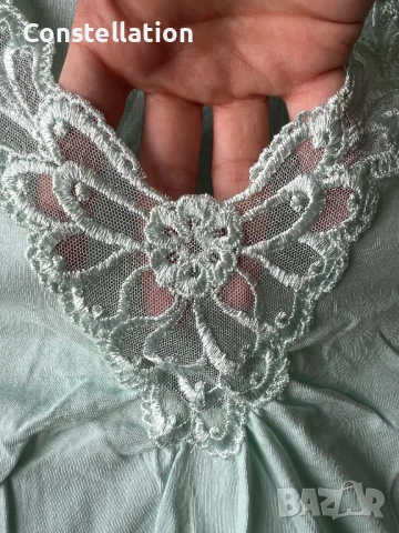 НОВА дамска нощница с бродерия, снимка 3 - Нощници - 51243993