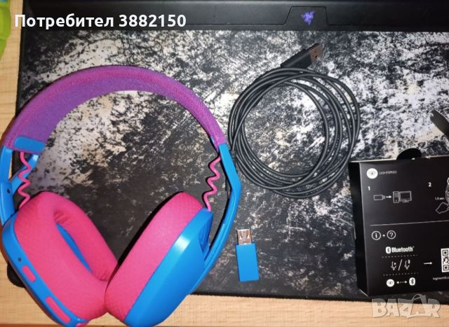 Гейминг Слушалки Logitech G435 - Чисто нови, снимка 5 - Слушалки за компютър - 46655949