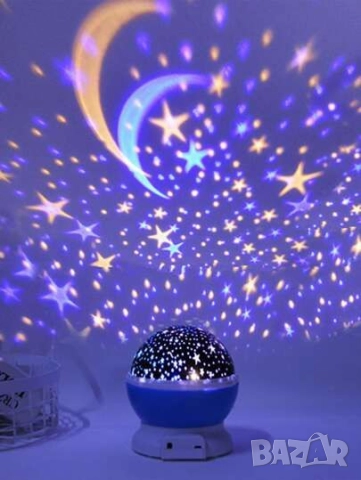 Нощна лампа детски планетариум