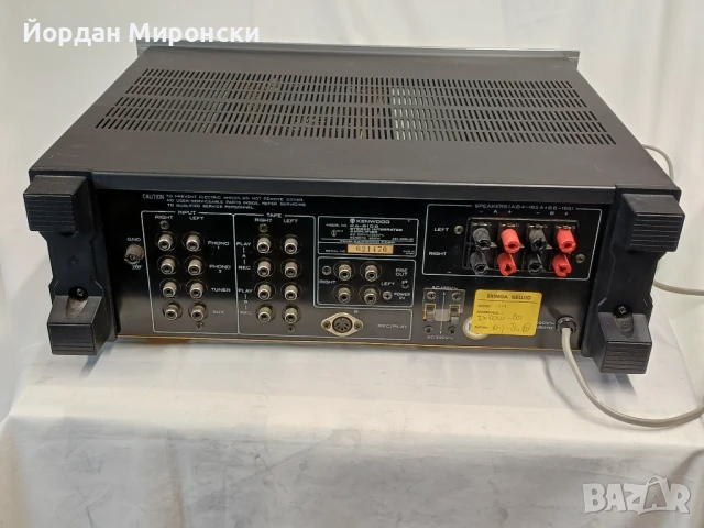 Kenwwod ka-8100, снимка 3 - Ресийвъри, усилватели, смесителни пултове - 51063247
