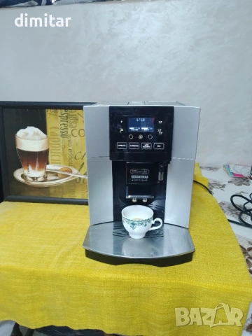 Кафе машина Delonghi PERFECTA cappuccino graphic touch , снимка 11 - Кафемашини - 53808642