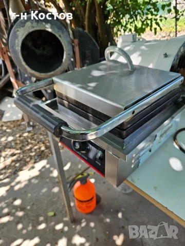 Гофретник тип швейцарска вафла на ток професионален втора употреба , снимка 6 - Обзавеждане на кухня - 50838173