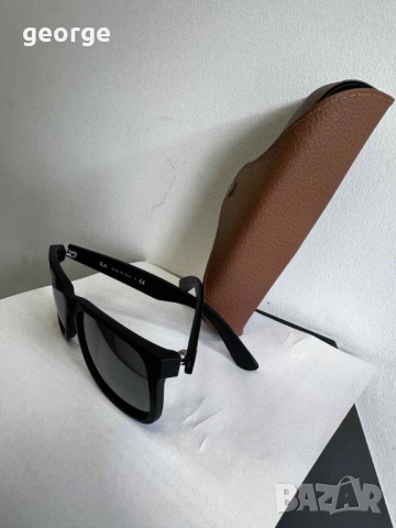 Слънчеви очила Ray-Ban Matte Black Justin, снимка 6 - Слънчеви и диоптрични очила - 52884055