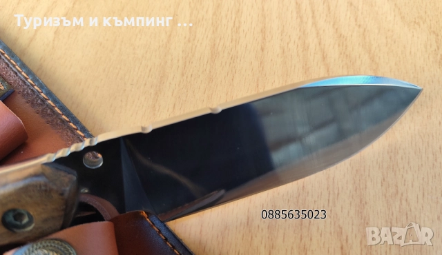 Ловен нож- ръчна изработка / 10 /, снимка 13 - Ножове - 52939528
