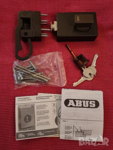 Допълнителна брава ABUS, Германия. 