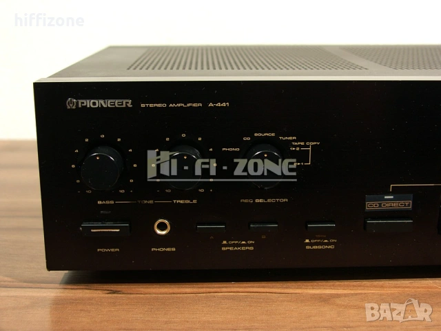 Усилвател   Pioneer a-441 /3 , снимка 4 - Ресийвъри, усилватели, смесителни пултове - 53681436