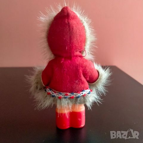 Винтидж ескимоска кукла K.Schrickel 10.5 см, снимка 5 - Колекции - 45809265