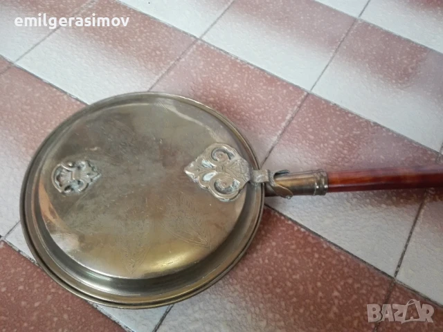 Медна сигнална тръба медна кана и месингов мангал . , снимка 17 - Други стоки за дома - 50822101