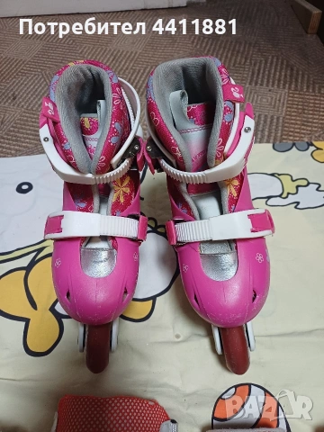 Детски ролери+ подаръци, снимка 3 - Детски велосипеди, триколки и коли - 53865011