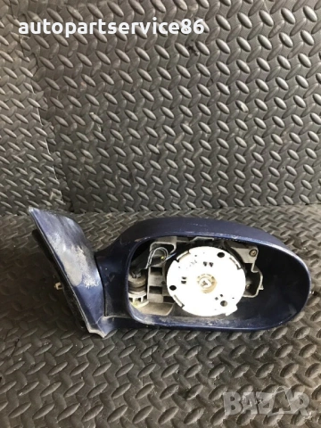 Огледало на предната дясна врата (син цвят) за KIA Carnival 2.9 CRDi (2005) 012170, снимка 2 - Части - 53174255