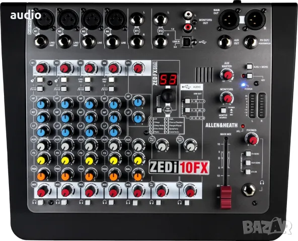 Миксер Allen & Heath ZEDI-10FX, снимка 1 - Ресийвъри, усилватели, смесителни пултове - 17255298