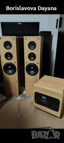 тонколони Jamo + активен субуфер Jamo , снимка 4 - Тонколони - 53940361