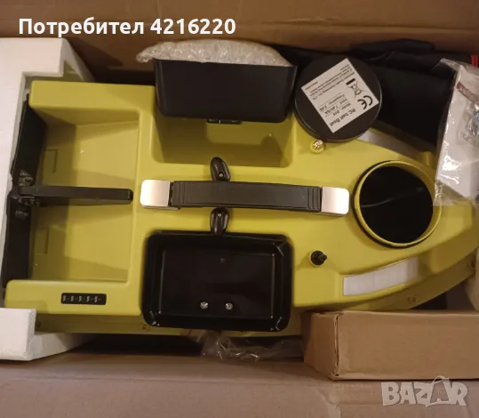 Лодка за захранка D19 gps-100 точки 12000mAh батерия сак LED 6 цвята светлини, снимка 5 - Такъми - 47053478