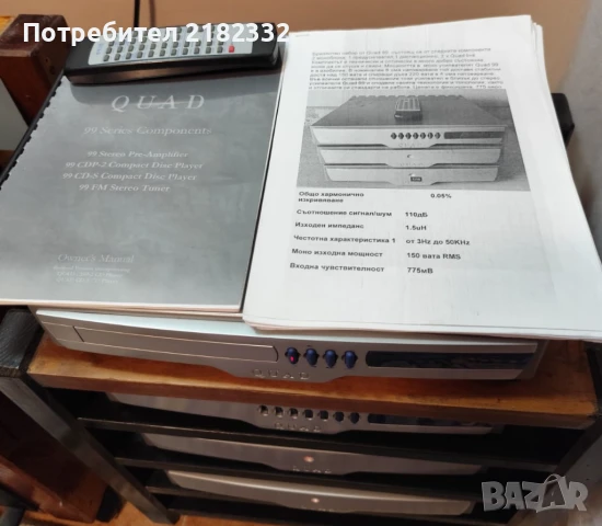 Quad 99 аудио комплект, снимка 6 - Аудиосистеми - 51252401