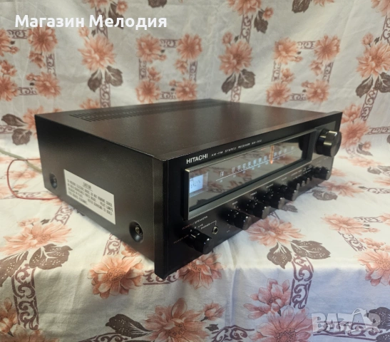 Ресивър Hitachi SR-302 В отлично техническо и визуално състояние., снимка 8 - Ресийвъри, усилватели, смесителни пултове - 52361172