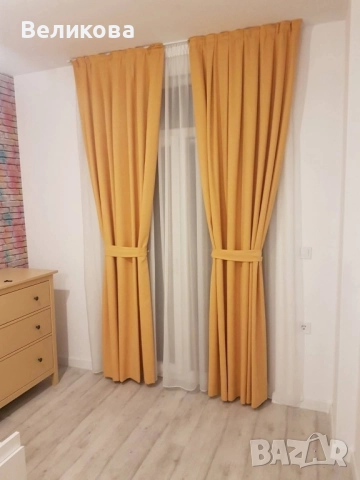 Завеси от плат петек по Ваш размер , снимка 5 - Пердета и завеси - 52057299