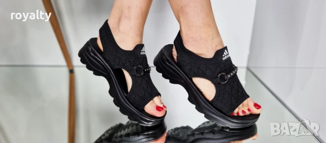 Маркови черни дамски сандали , снимка 13 - Сандали - 50947494