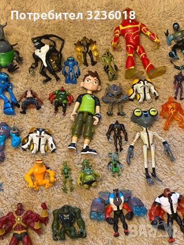 Продавам рядки фигурки на Бен 10, снимка 5 - Фигурки - 53202415