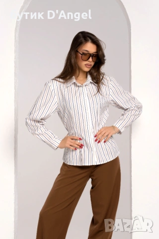 Дамска риза райе SEMPRE VISTO, снимка 2 - Ризи - 54036922