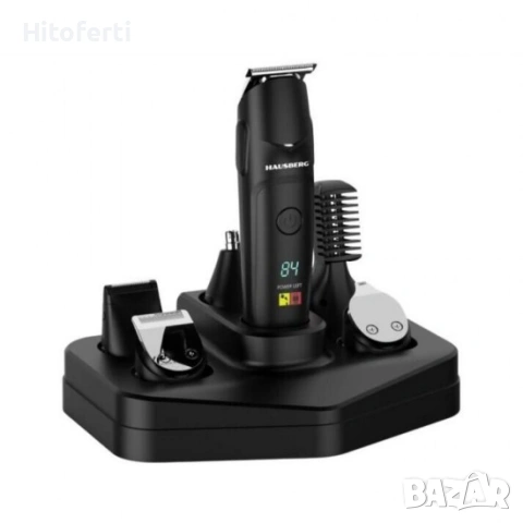 КОМПЛЕКТ МАШИНКА ЗА ПОДСТРИГВАНЕ С АКУМУЛАТОР HAUSBERG HB-97NG