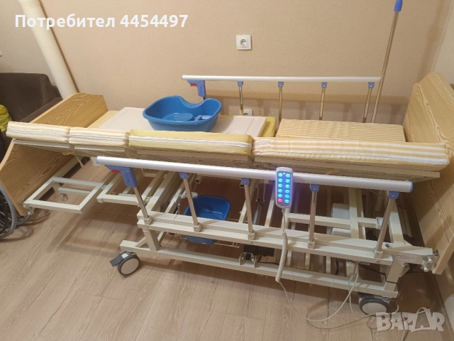 Електрическо болнично легло, снимка 6 - Антидекубитални дюшеци - 52893734