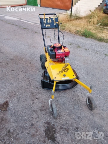 Бензинова косачка за висока трева TIQUATRO 630, снимка 3 - Градинска техника - 50901584