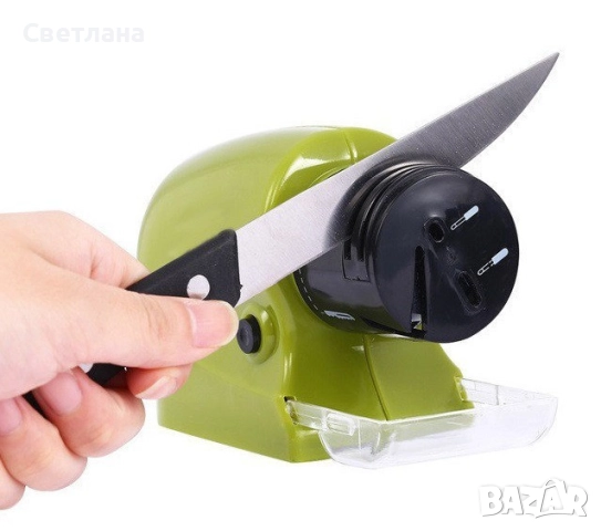 Електрическа точилка за заточване на ножове, ножици, снимка 4 - Други - 51433103