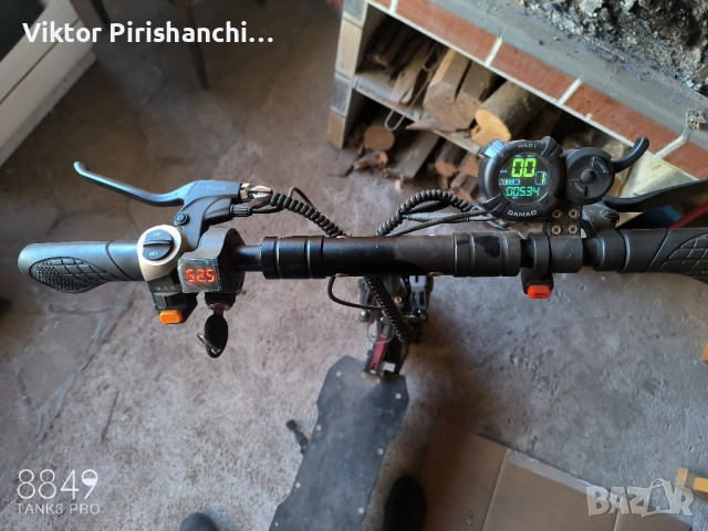 Сгъваема електрическа тротинетка , снимка 3 - Велосипеди - 51799020