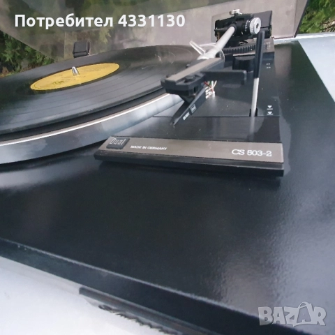 dual cs 503 .2 грамофон , снимка 3 - Грамофони - 52124604