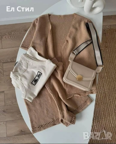 🌹Летен ,плетен комплект. универсален размер. 21 евро