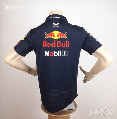Red Bull Racing F1 Team Polo Shirt - Оригинална мъжка тениска с яка, снимка 10 - Тениски - 52727999