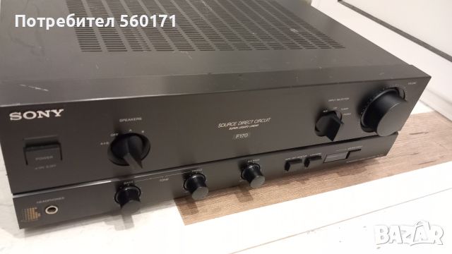 SONY TA F-190, снимка 2 - Ресийвъри, усилватели, смесителни пултове - 45271055